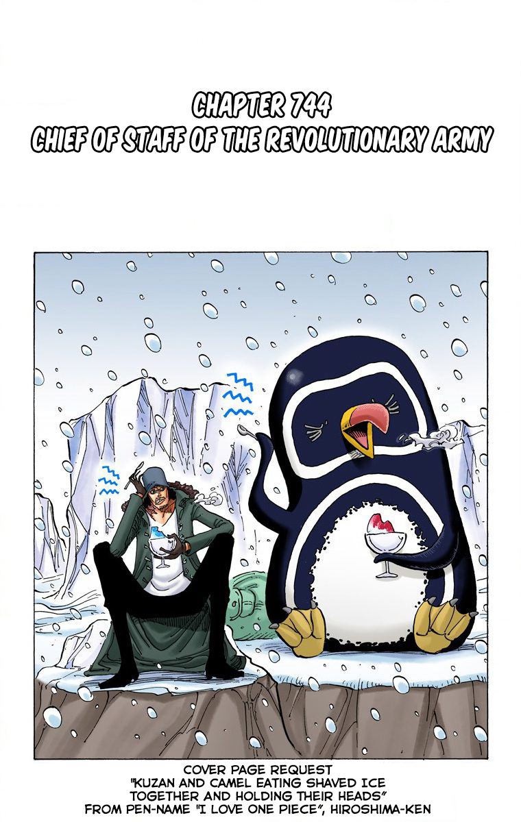 One Piece - Digital Colored Comics Chapter 744 2